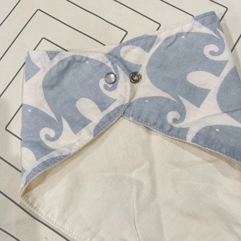Zebi Elephant Bandana Bib